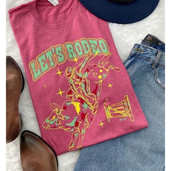 Lets Rodeo Tshirt‎ - Picture 1 of 5